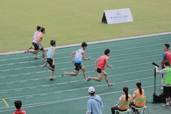 Трек-ивент The 6th Hong Kong Games — стоковое фото