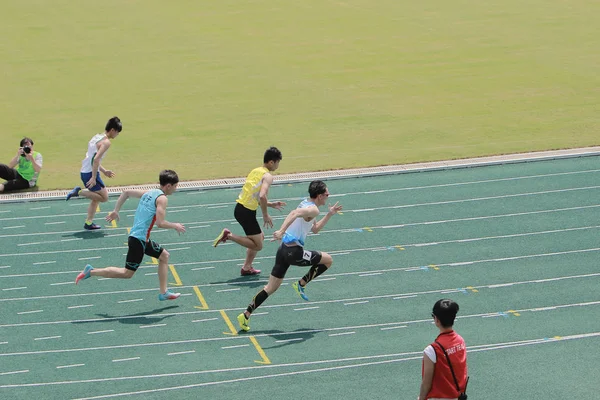 跟踪事件第六届全港运动会 — 图库照片