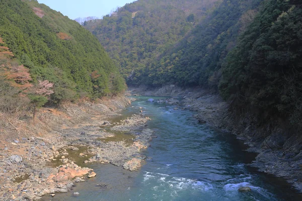 保津峡・桂川 — ストック写真