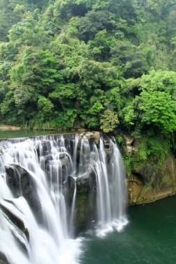 Shifen şelale içinde pingxi, Taipei, Tayvan