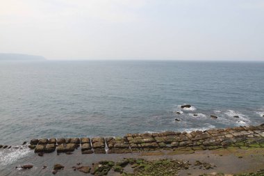 Goril rock ve kemer kaya Yehliu Geopark, Tayvan.