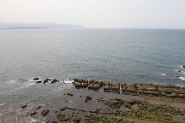 Goril rock ve kemer kaya Yehliu Geopark, Tayvan.