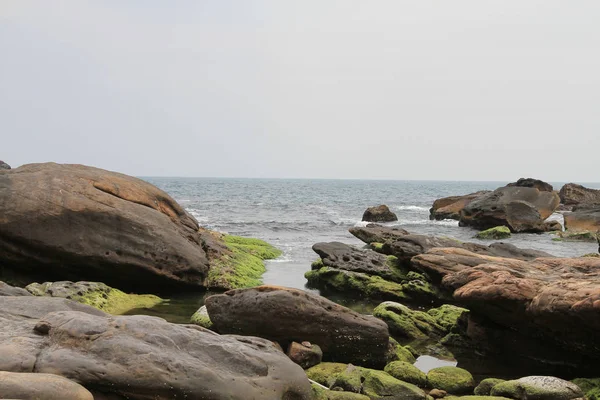 Mushroom Rocks at the Yehliu Geopark in Taiwan — Stock Photo, Image