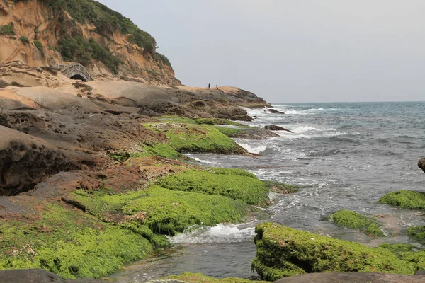 Гриб скелі в Тайвані, Yehliu Geopark — стокове фото