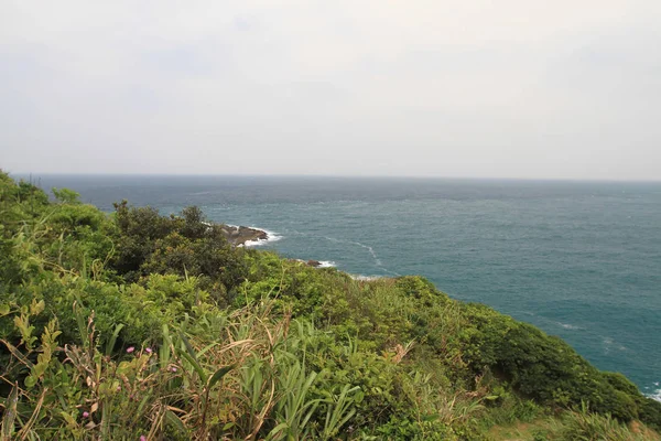Linha costeira do parque nacional de kenting em Taiwan — Fotografia de Stock