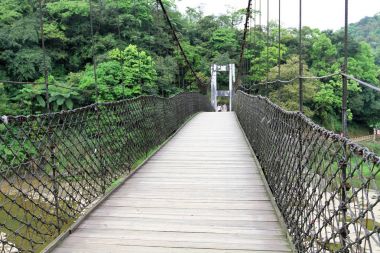 JingAn asma köprü arasında Shifen bağlı