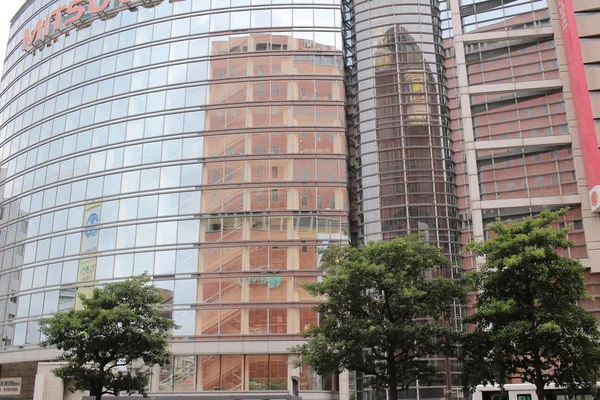 Strada Tenjin a Fukuoka, Giappone . — Foto Stock