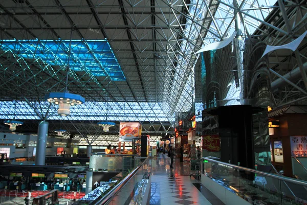 Check in Counter in Taipei Taoyuan City Airport — Stock Photo, Image