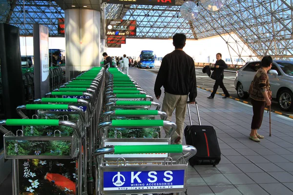 Check in Contador em Taipei Taoyuan City Airport — Fotografia de Stock