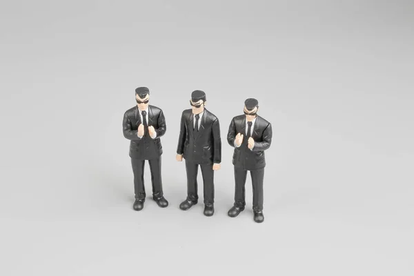 Uomini d'affari isolati su sfondo bianco — Foto Stock