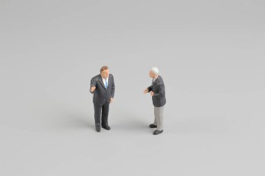 iş adamı izole beyaz arka plan söz