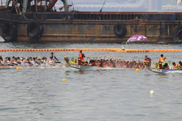 Verão do Carnaval de Hong Kong Dragon Boat — Fotografia de Stock