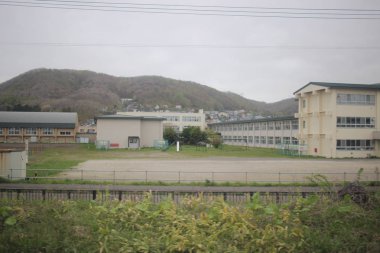 Sapporo ve Asahikawa hızlı tren görünümü