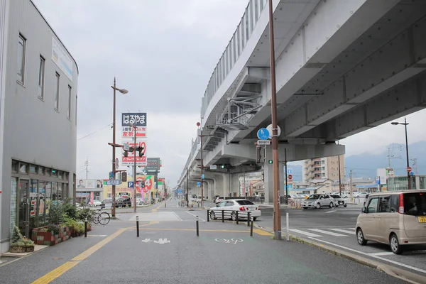 Vista de la calle en la prefectura de Fukuoka — Foto de Stock