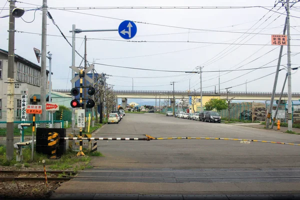 Vista treno espresso di Sapporo e Asahikawa — Foto Stock