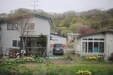 Sapporo ve Asahikawa hızlı tren görünümü