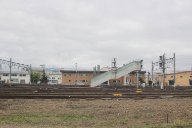 Sapporo ve Asahikawa hızlı tren görünümü