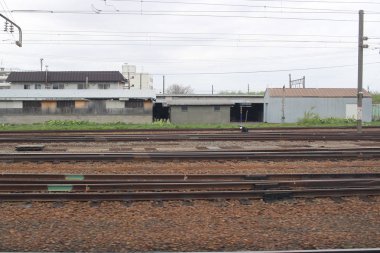 Sapporo ve Asahikawa hızlı tren görünümü