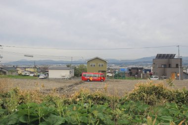 Sapporo ve Asahikawa hızlı tren görünümü