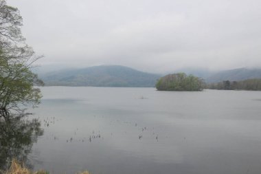 Sapporo ve Asahikawa hızlı tren görünümü