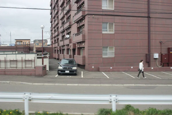 Sapporo ve Asahikawa hızlı tren görünümü