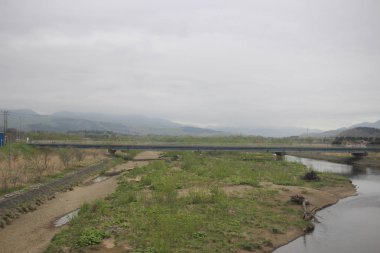 Sapporo ve Asahikawa hızlı tren görünümü