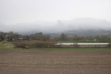 Sapporo ve Asahikawa hızlı tren görünümü