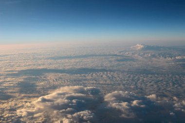 atmosfer - arka plan gökyüzü ve bulutlar