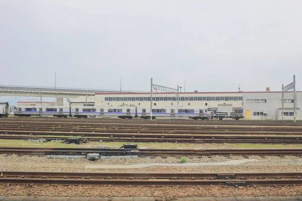 Tren expreso vista de Sapporo y Asahikawa —  Fotos de Stock