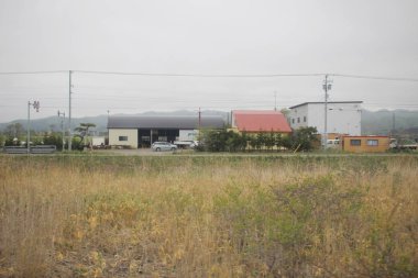 Sapporo ve Asahikawa hızlı tren görünümü