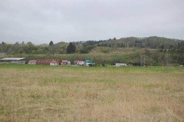 Sapporo ve Asahikawa hızlı tren görünümü