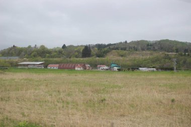 Sapporo ve Asahikawa hızlı tren görünümü