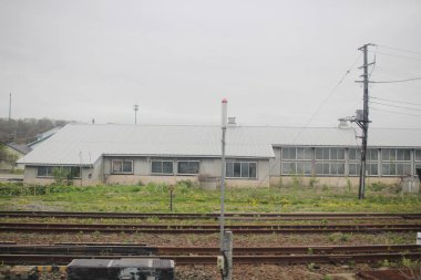 Sapporo ve Asahikawa hızlı tren görünümü