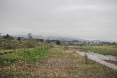 Sapporo ve Asahikawa hızlı tren görünümü