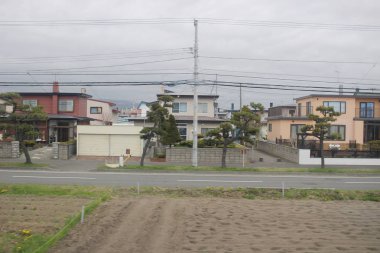 Sapporo ve Asahikawa hızlı tren görünümü