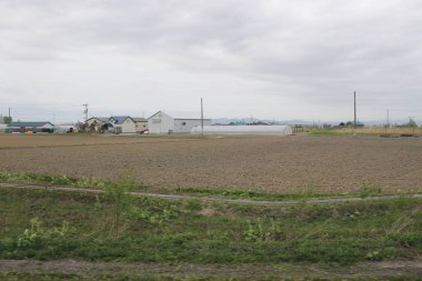 Sapporo ve Asahikawa hızlı tren görünümü