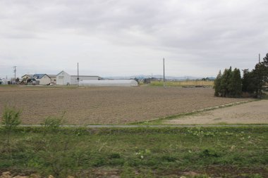 Sapporo ve Asahikawa hızlı tren görünümü