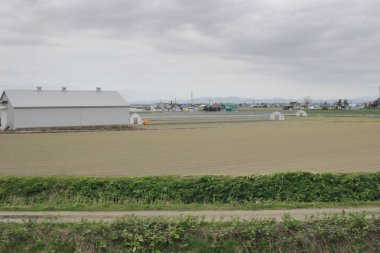 Sapporo ve Asahikawa hızlı tren görünümü