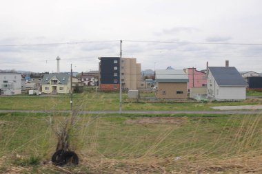 Sapporo ve Asahikawa hızlı tren görünümü