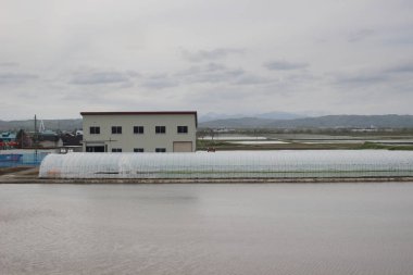 Sapporo ve Asahikawa hızlı tren görünümü