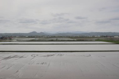 Sapporo ve Asahikawa hızlı tren görünümü