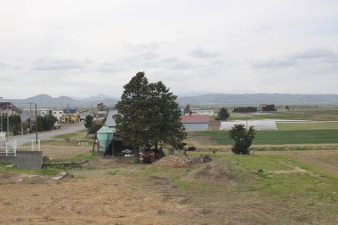 Sapporo ve Asahikawa hızlı tren görünümü