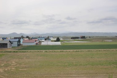 Sapporo ve Asahikawa hızlı tren görünümü