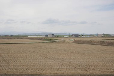 Sapporo ve Asahikawa hızlı tren görünümü