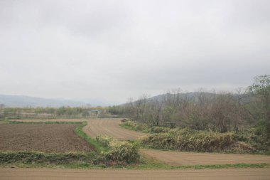 Sapporo ve Asahikawa hızlı tren görünümü