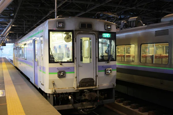 The Asahikawa station.HOKKAIDO, JAPAN — Stock Photo, Image