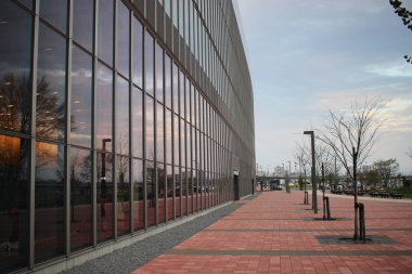 Park Jr Asahikawa istasyonu, Hokkaido, Japonya.