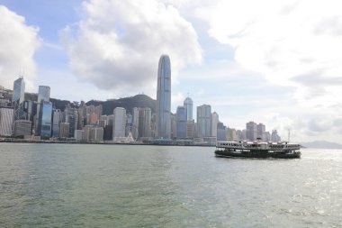 Tst geçiş Victoria Harbor feribot