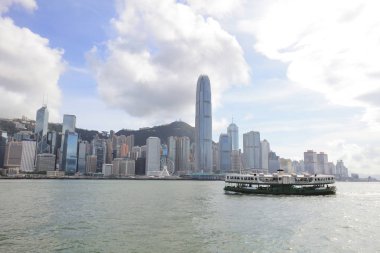 Tst geçiş Victoria Harbor feribot