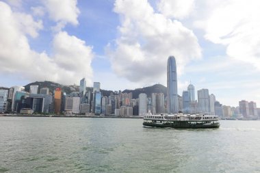 Tst geçiş Victoria Harbor feribot